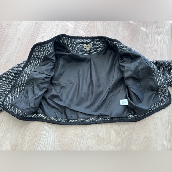 OneWorld tweed cropped 3/4 sleeves blazer - Picture 6 of 10